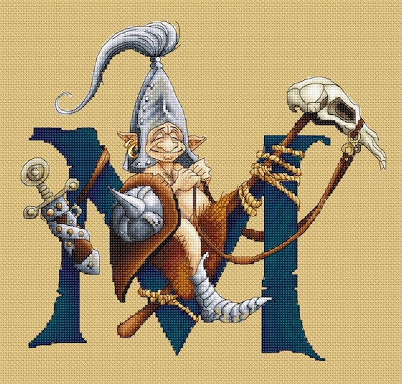 (image for) Letter M - Knight